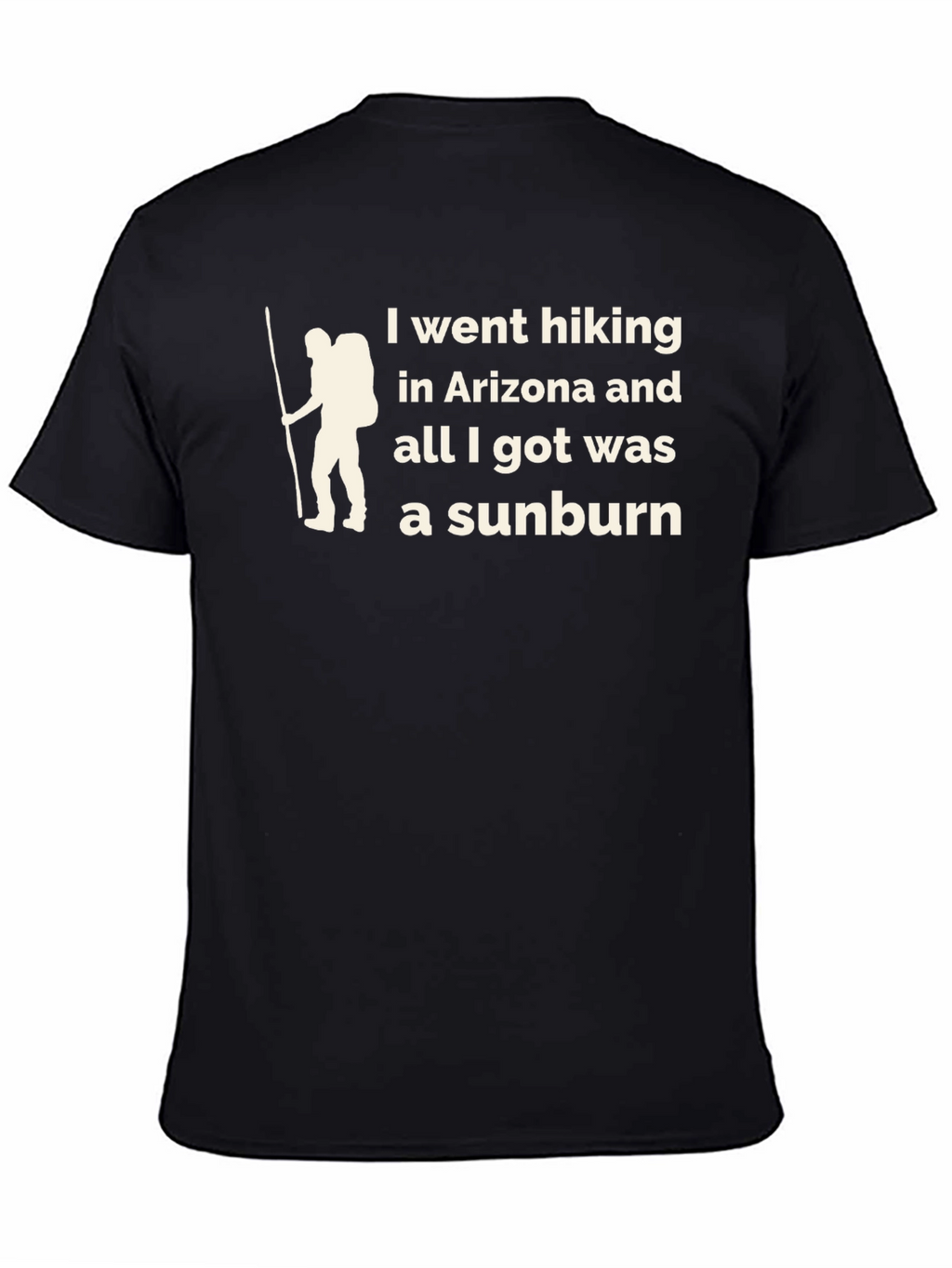 Hiking Arizona Sunburn Graphic T-Shirt
