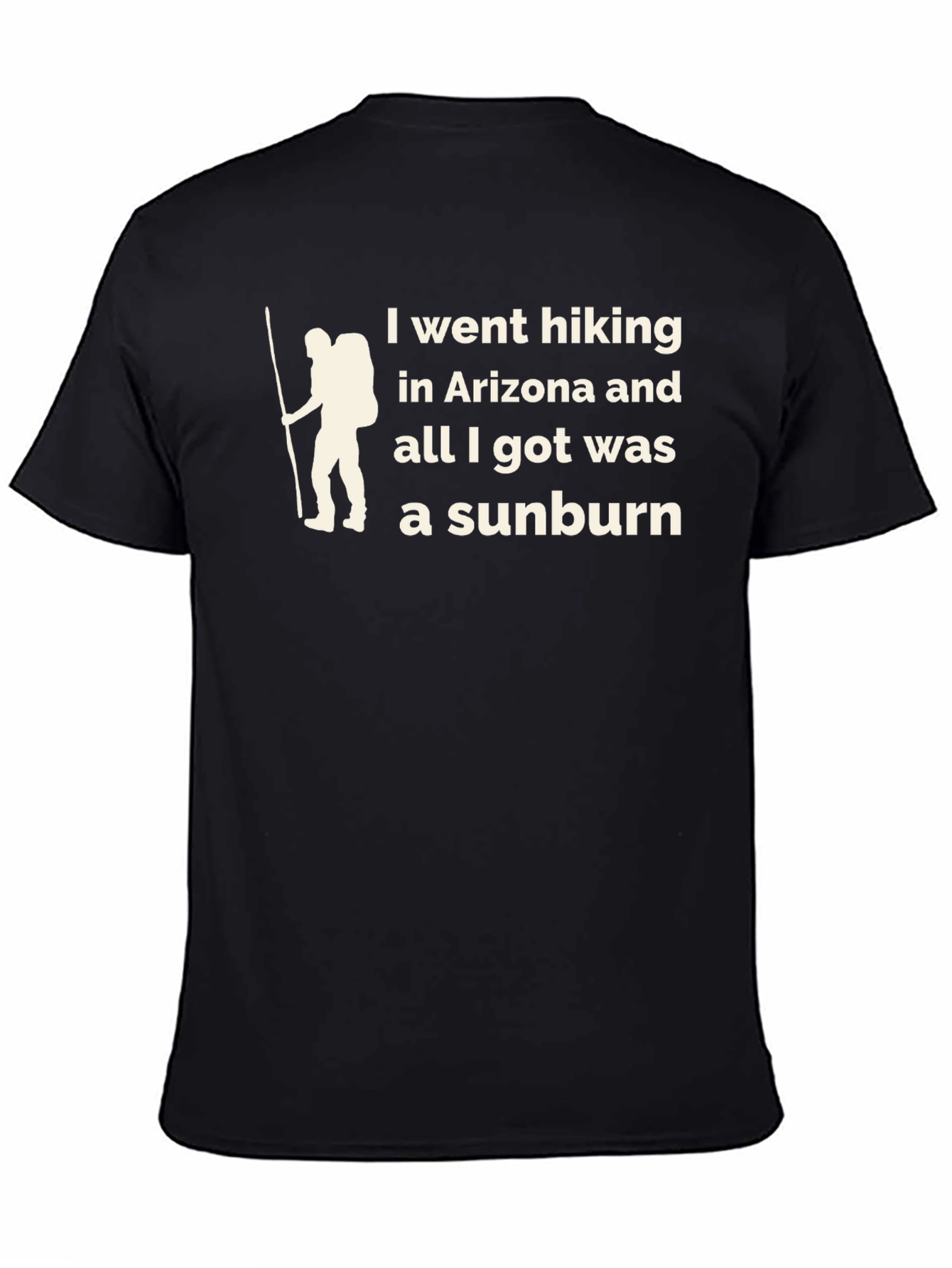 Hiking Arizona Sunburn Graphic T-Shirt