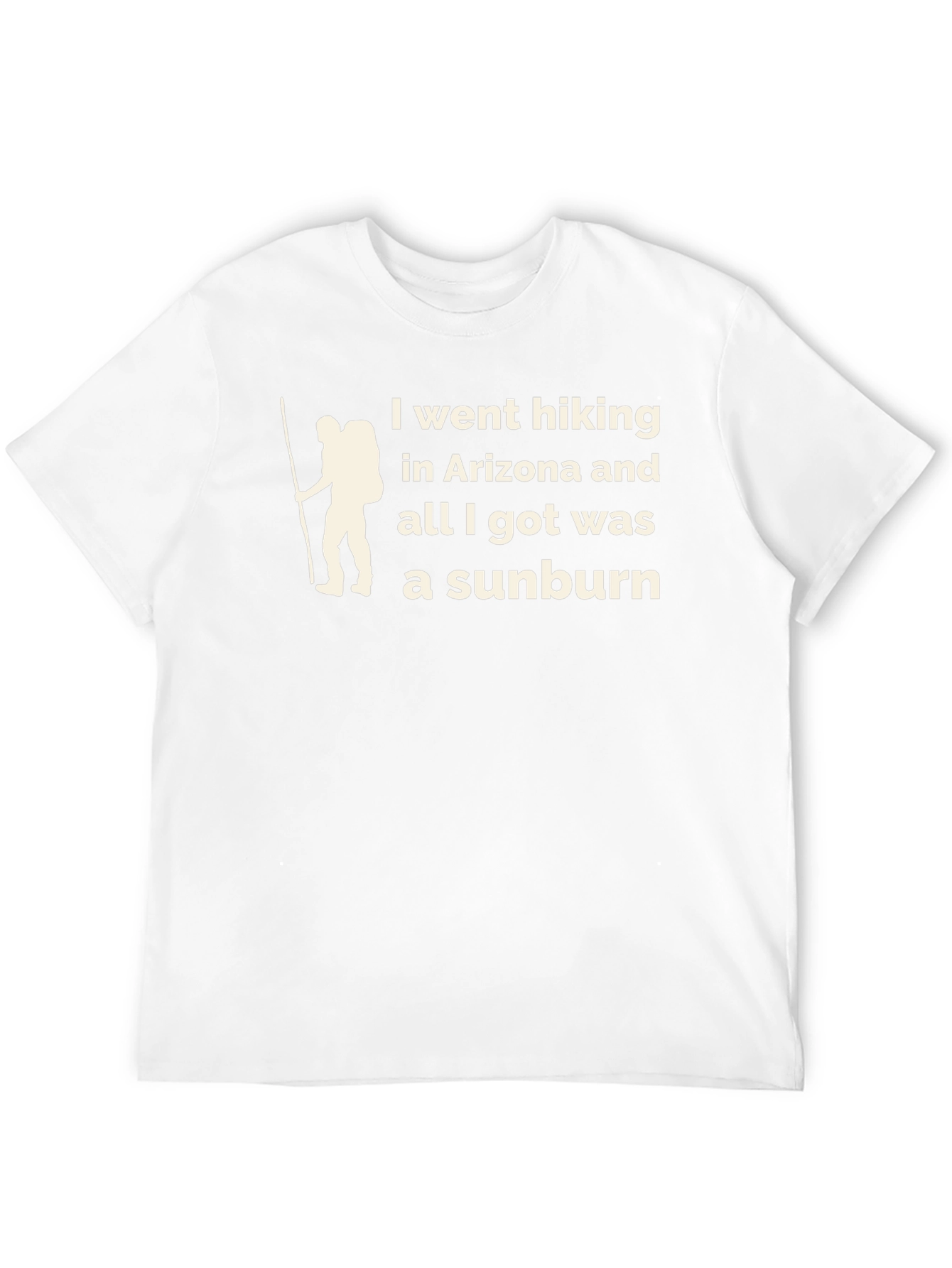 Hiking Arizona Sunburn Graphic T-Shirt
