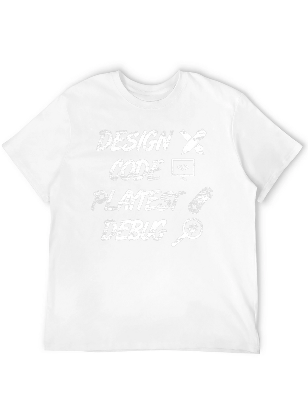 Design Code Playtest Debug Programmer T-Shirt