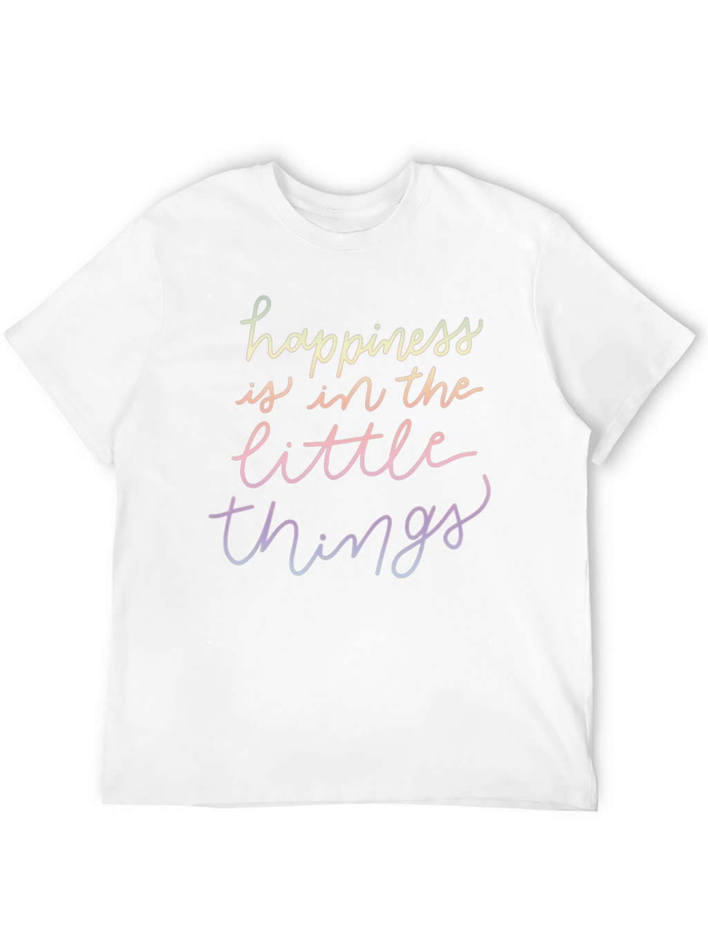 Happiness Little Things Graphic Tee