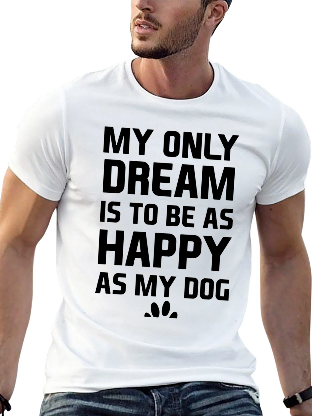 Dog Lover Graphic Tee - My Only Dream T-Shirt