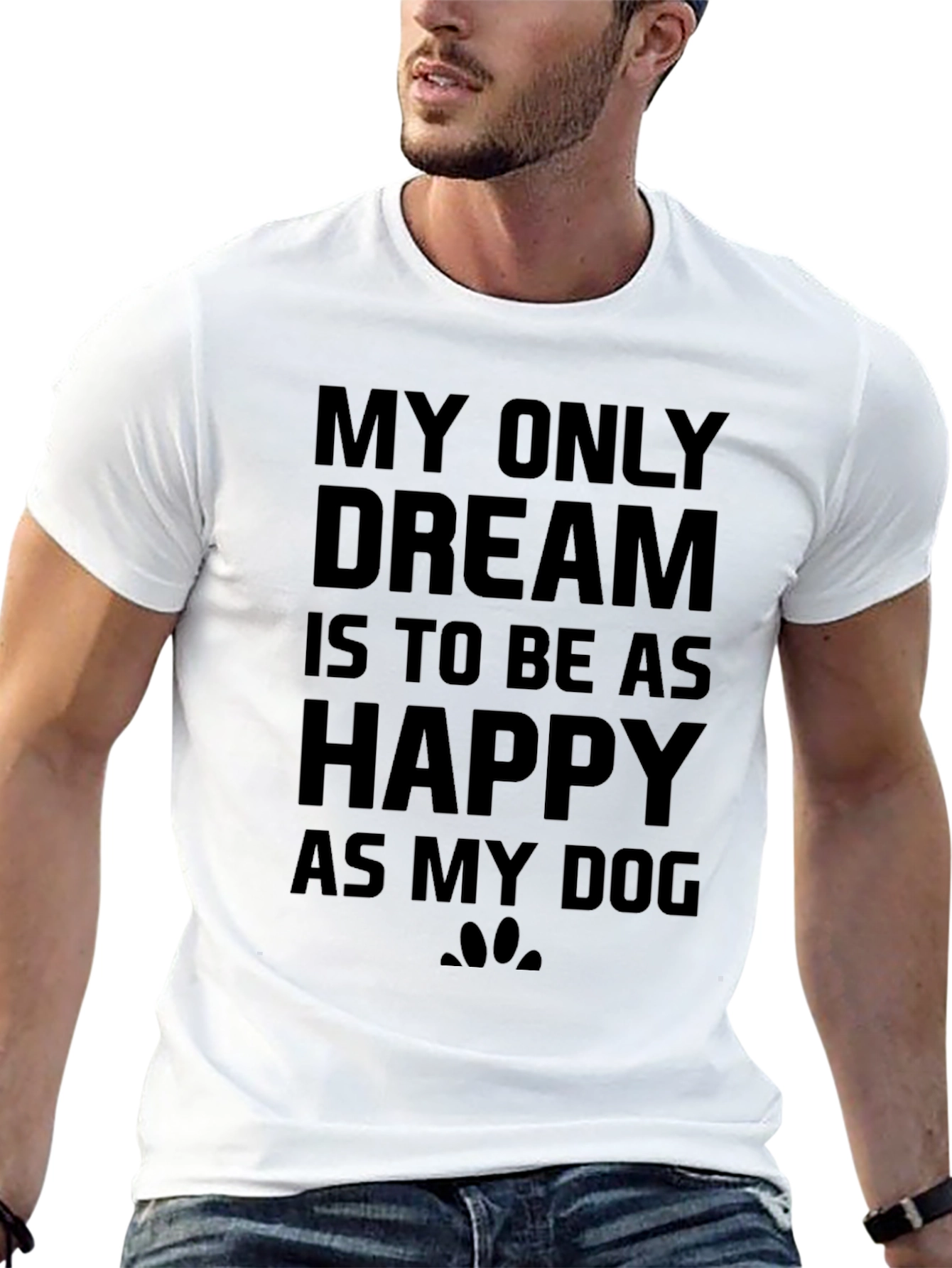 Dog Lover Graphic Tee - My Only Dream T-Shirt