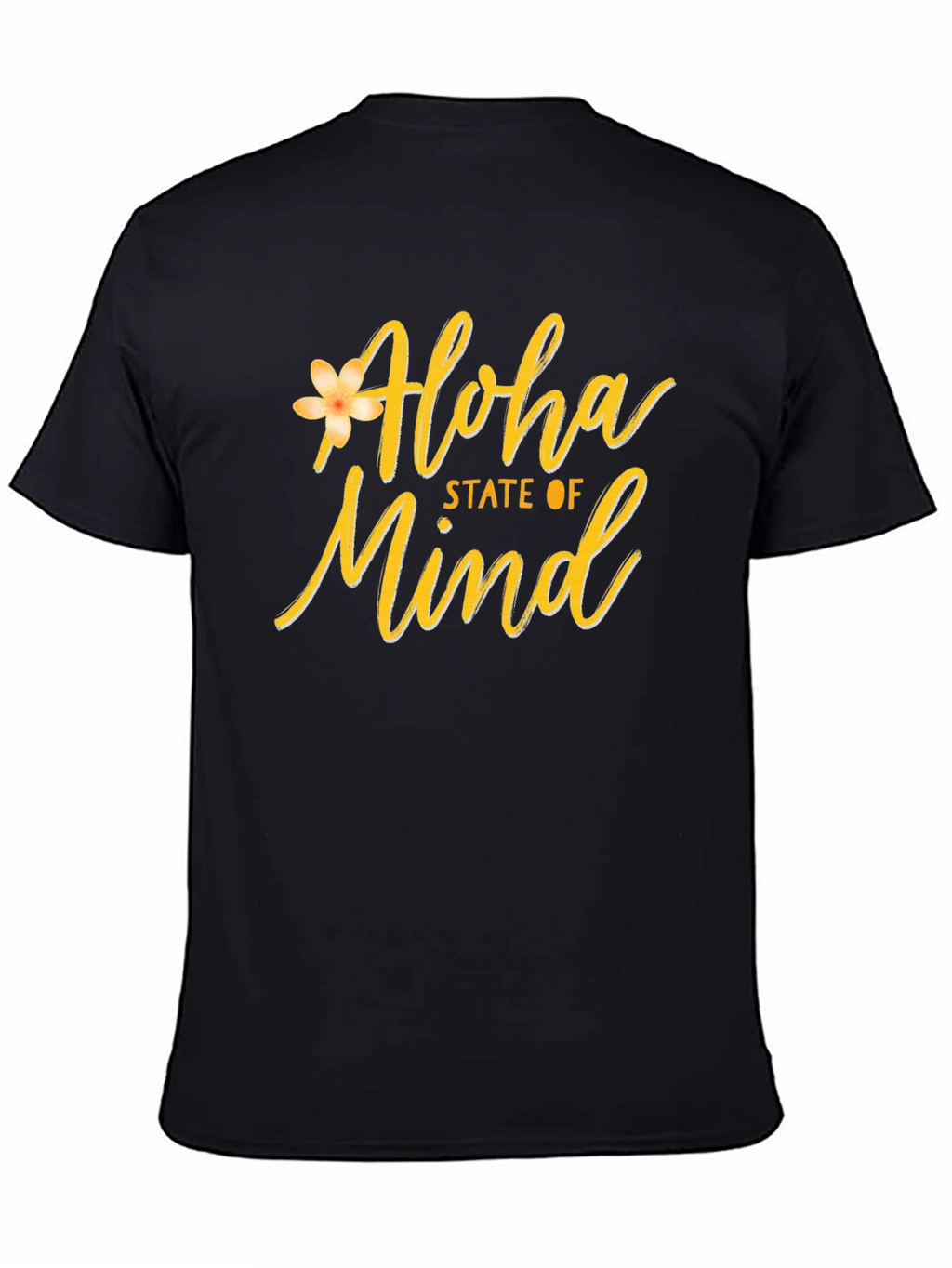 Aloha State of Mind Graphic Tee - Black