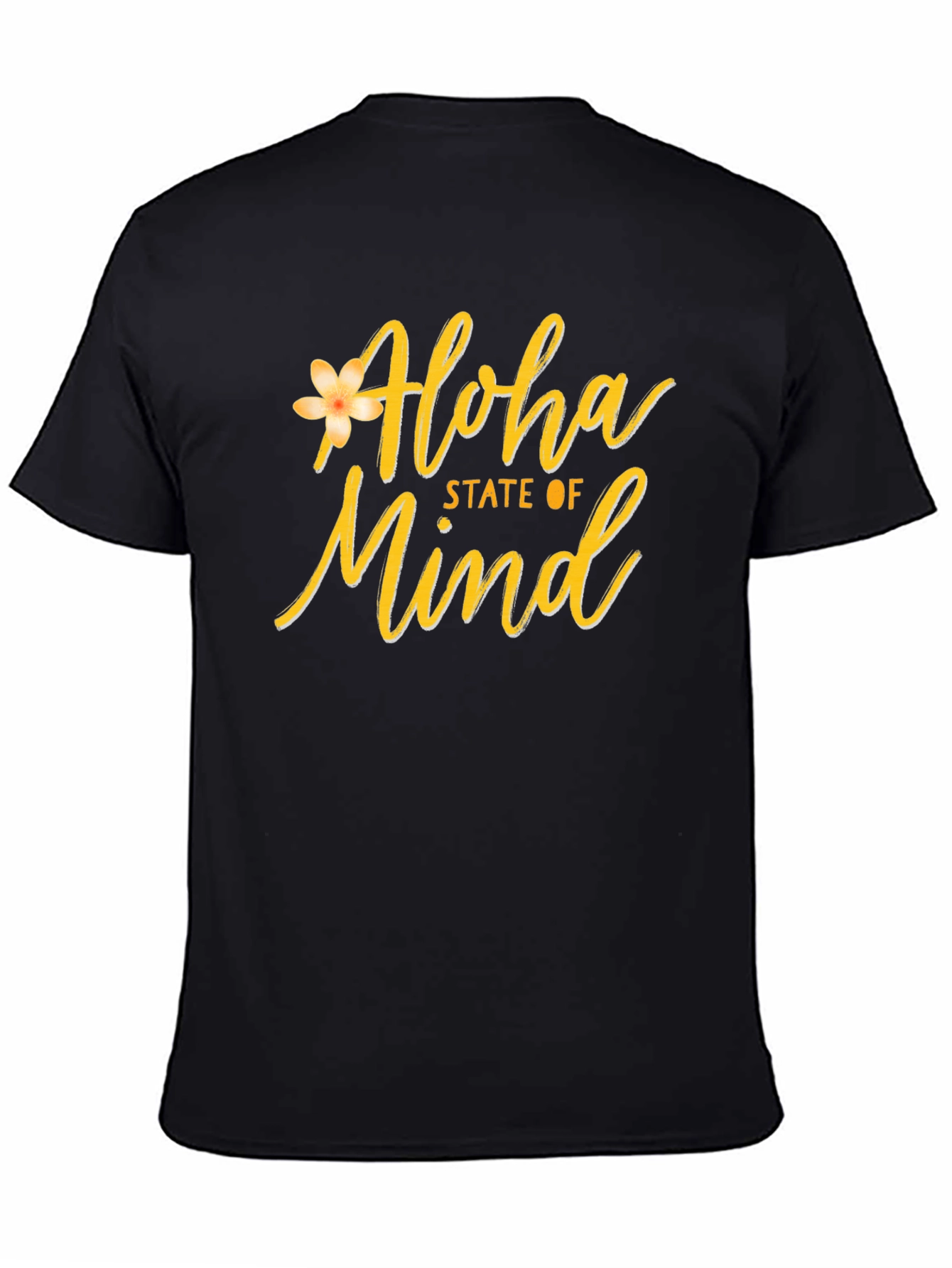 Aloha State of Mind Graphic Tee - Black
