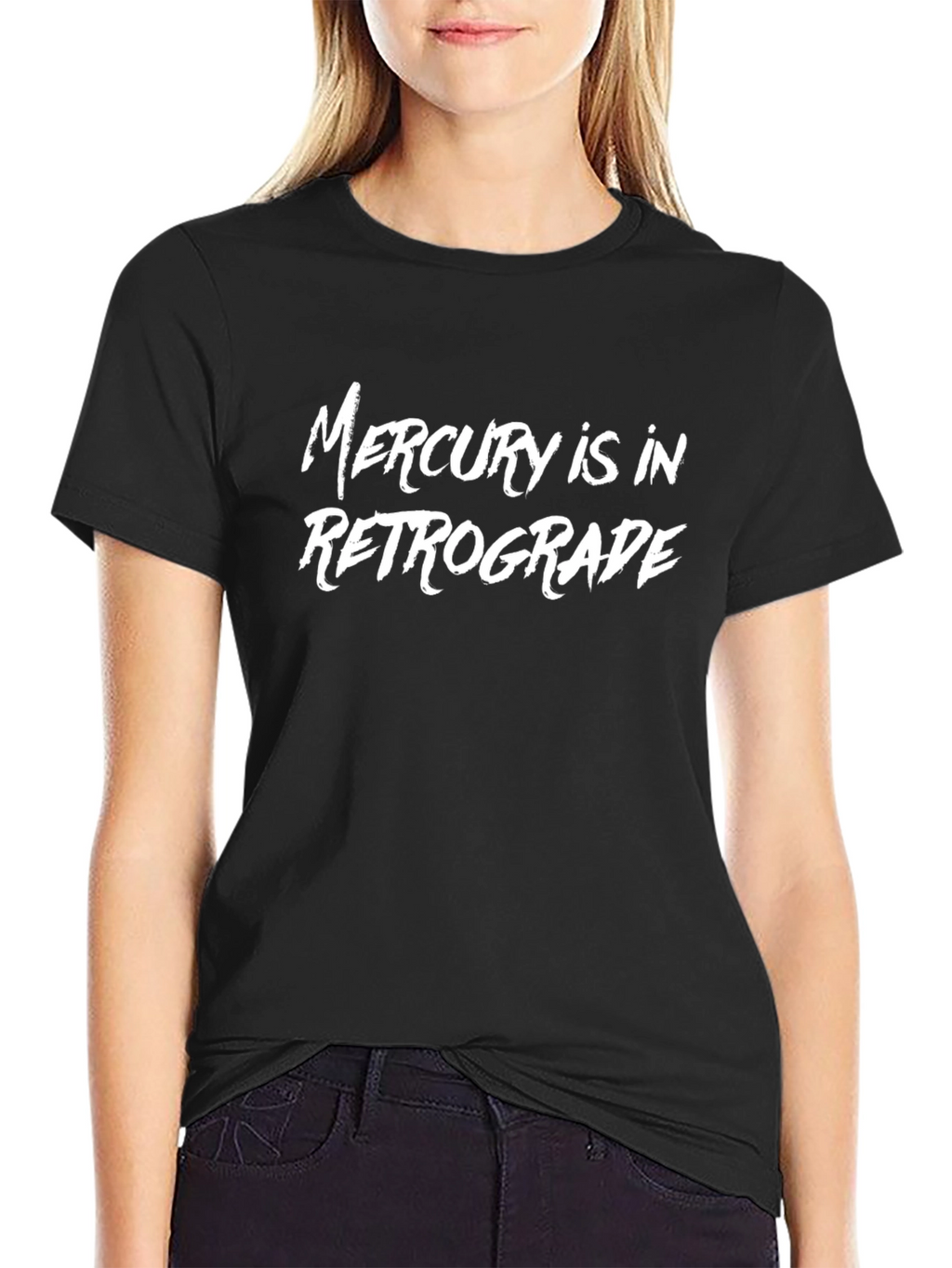 Mercury Retrograde Black T-Shirt