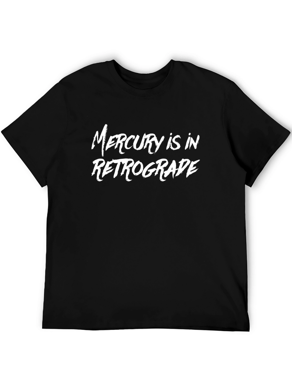Mercury Retrograde Black T-Shirt