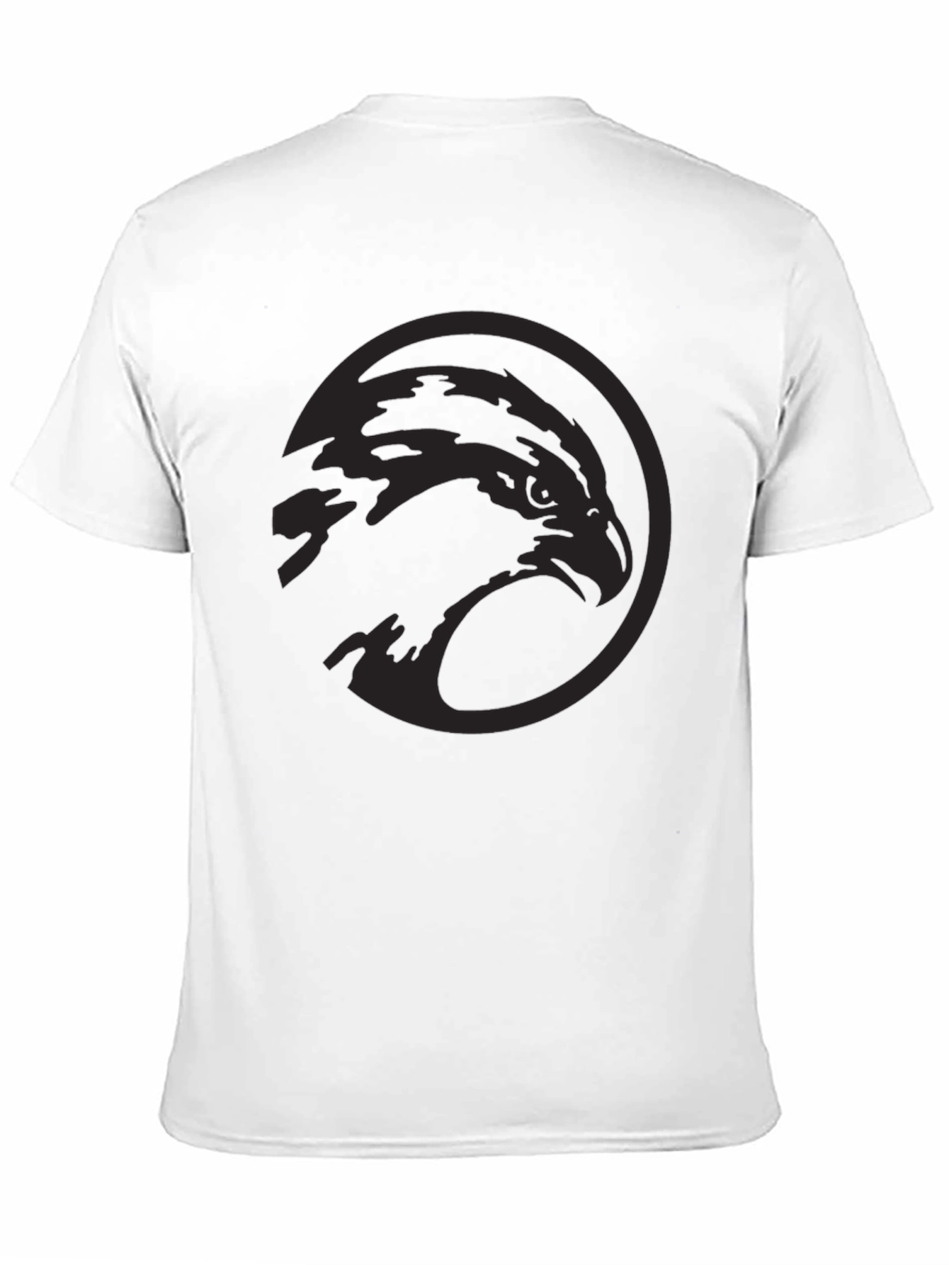 Mens Black Eagle Graphic Tee - Stylish & Modern