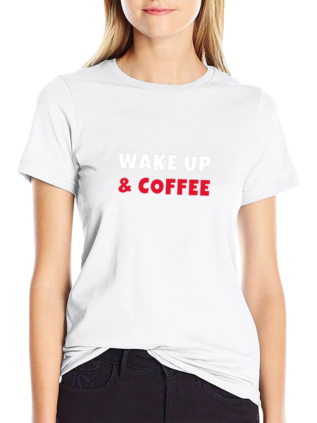 Wake Up & Coffee T-Shirt - Mens Graphic Tee