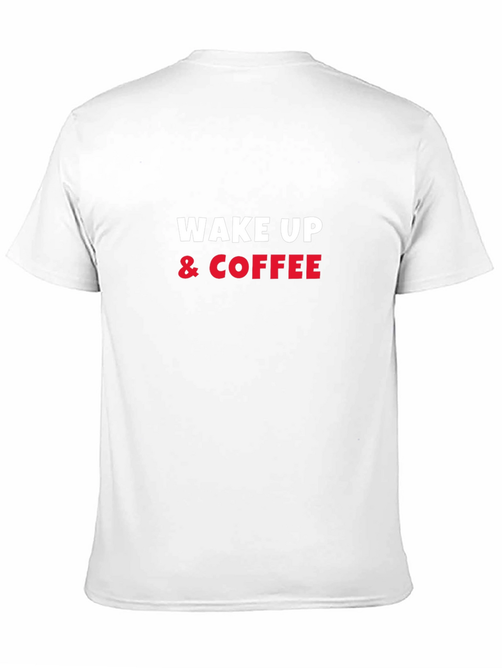 Wake Up & Coffee T-Shirt - Mens Graphic Tee