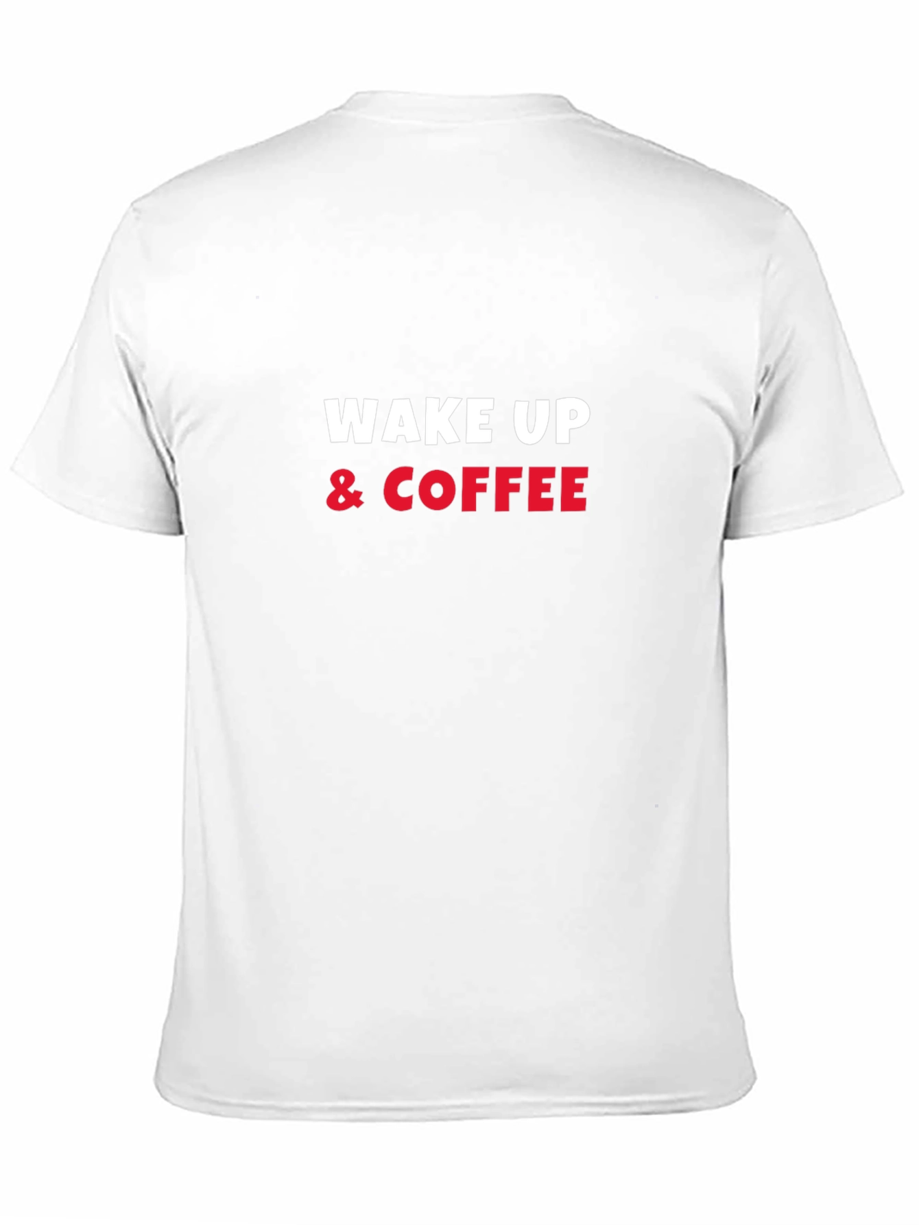 Wake Up & Coffee T-Shirt - Mens Graphic Tee
