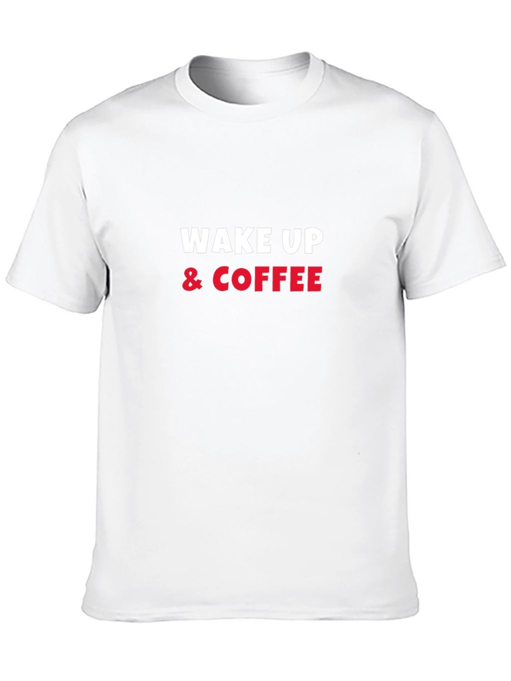 Wake Up & Coffee T-Shirt - Mens Graphic Tee