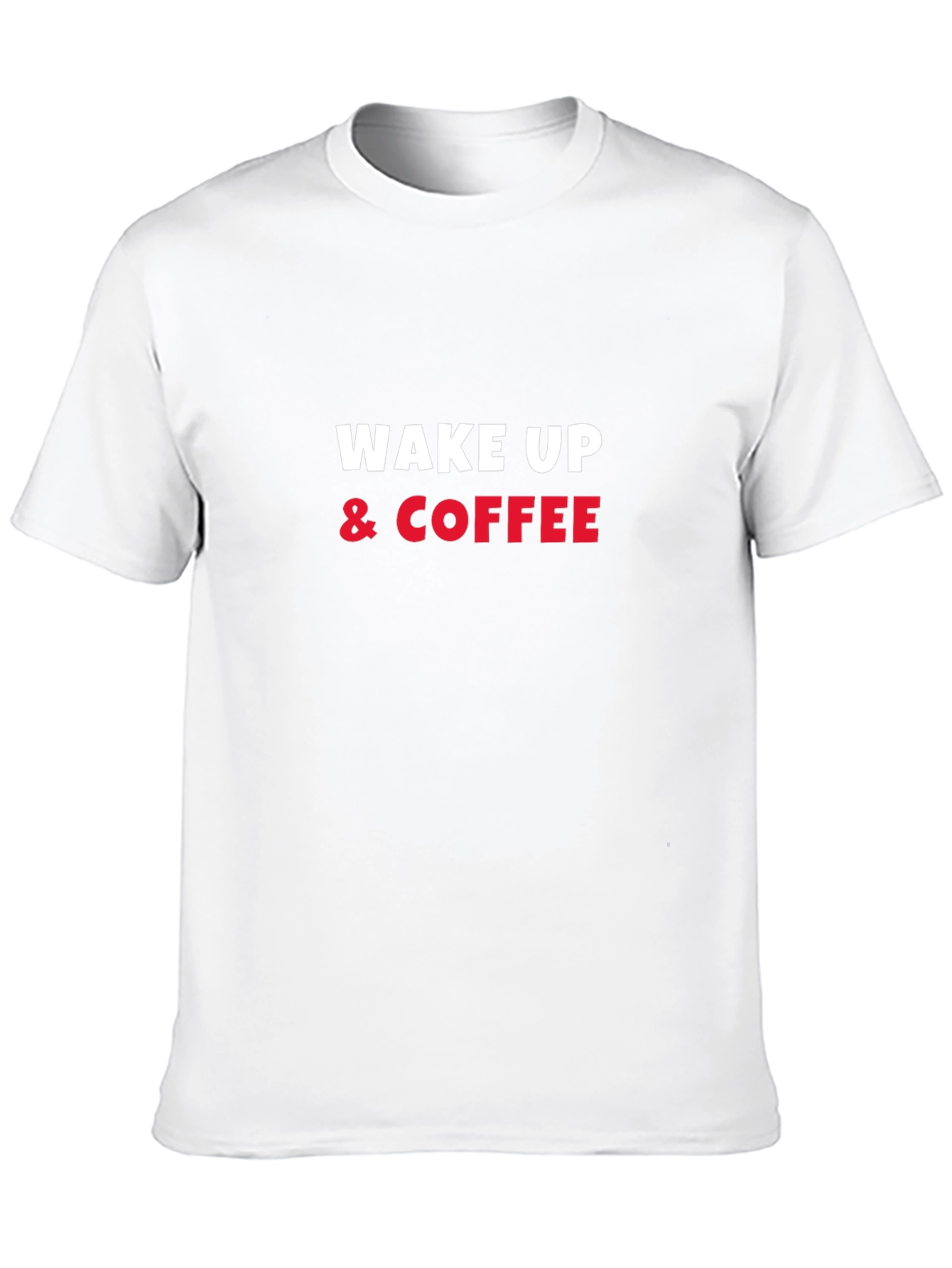 Wake Up & Coffee T-Shirt - Mens Graphic Tee
