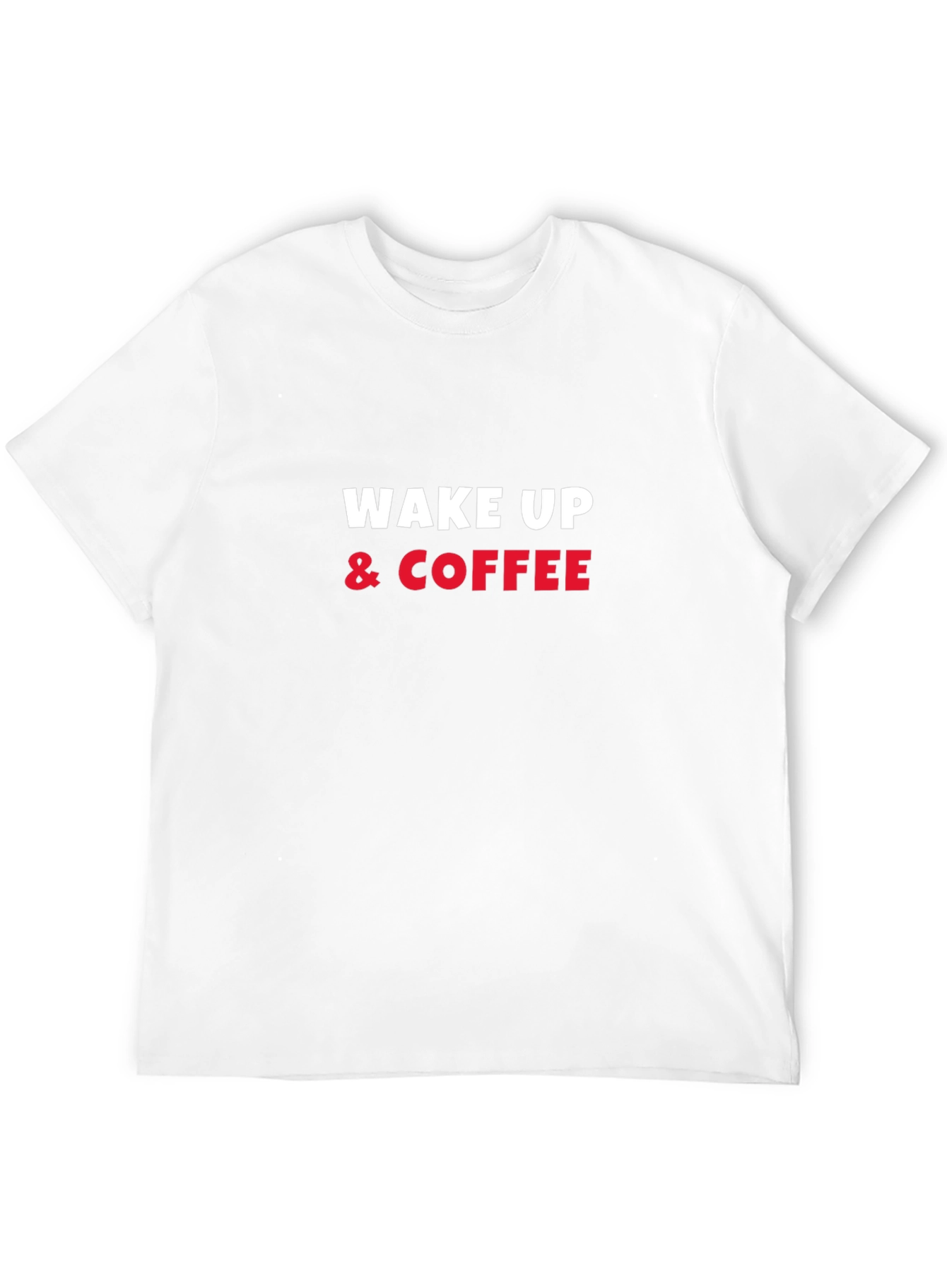 Wake Up & Coffee T-Shirt - Mens Graphic Tee