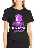 Fun With Squids! Graphic T-Shirt