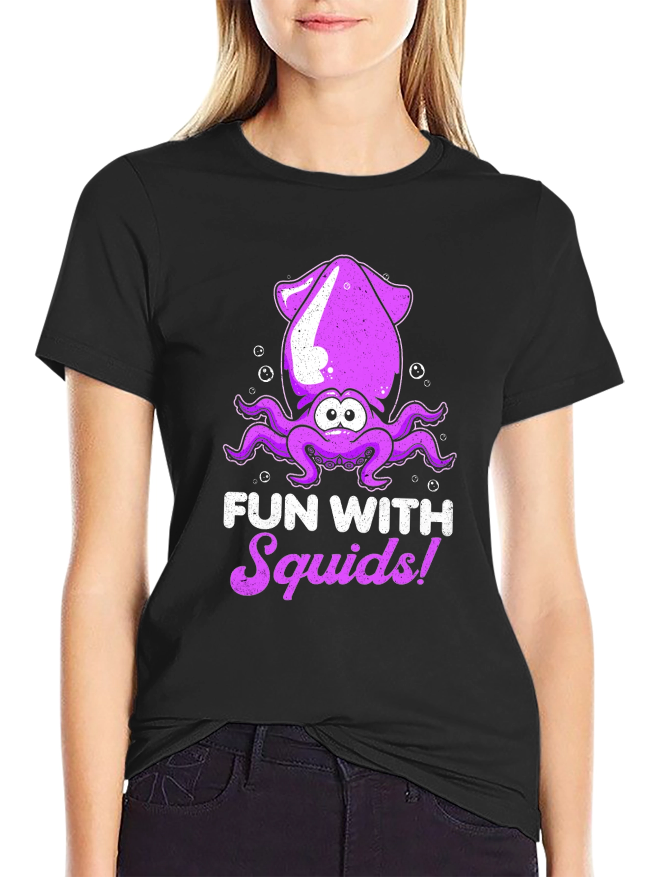 Fun With Squids! Graphic T-Shirt