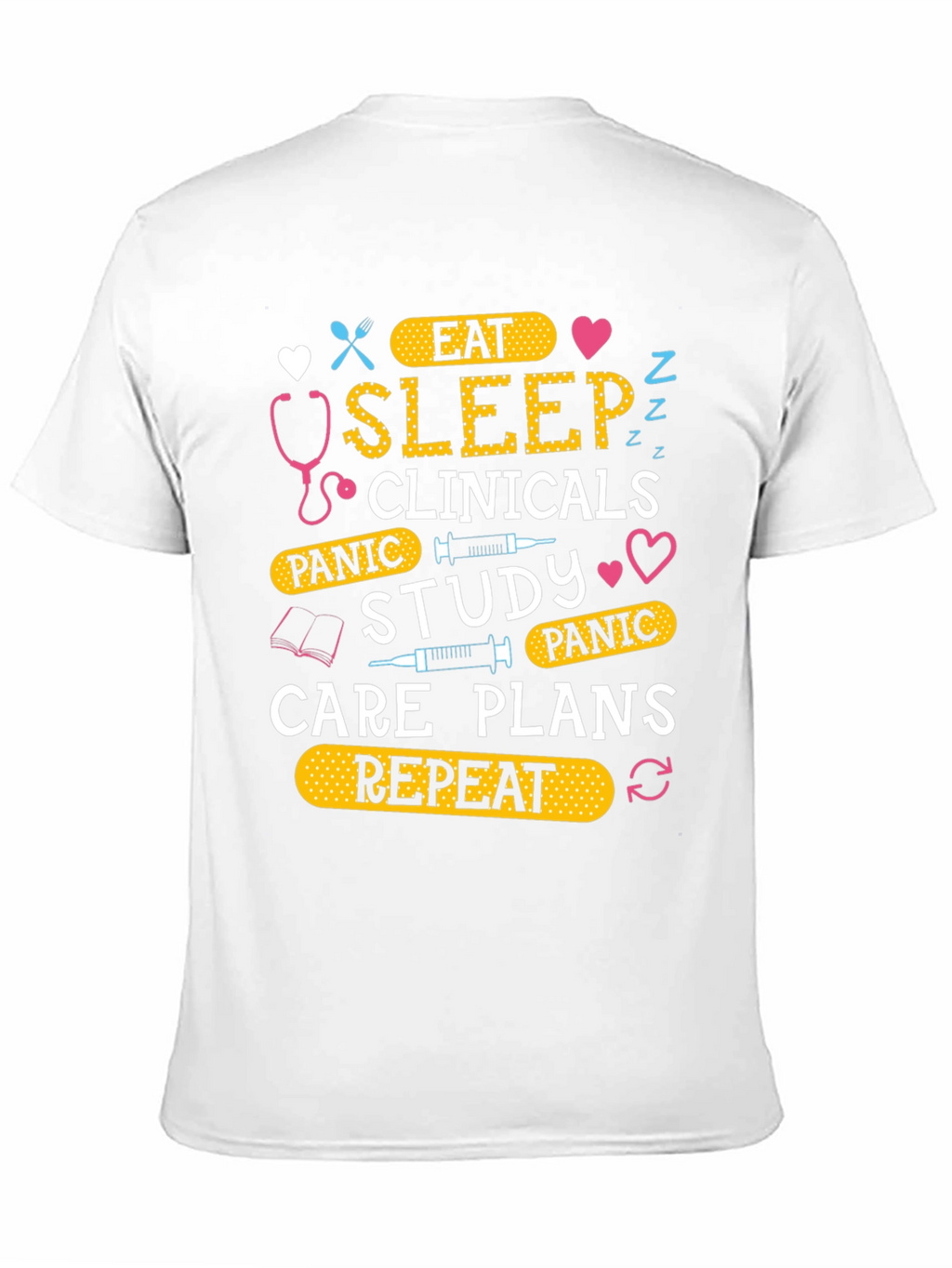Eat Sleep Clinicals Repeat T-Shirt
