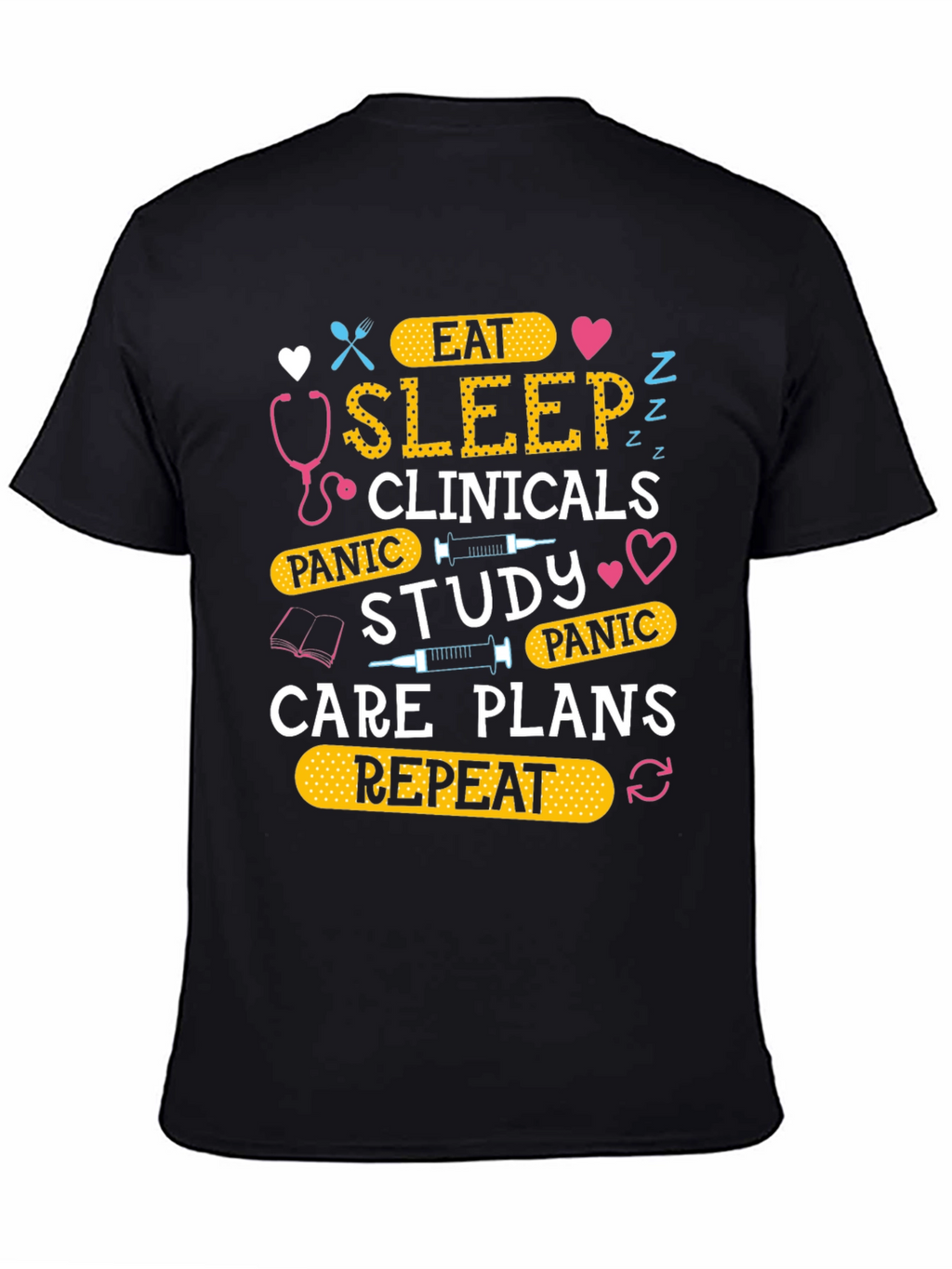Eat Sleep Clinicals Repeat T-Shirt