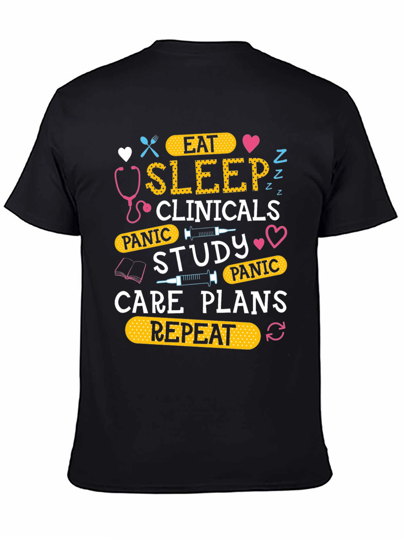 Eat Sleep Clinicals Repeat T-Shirt