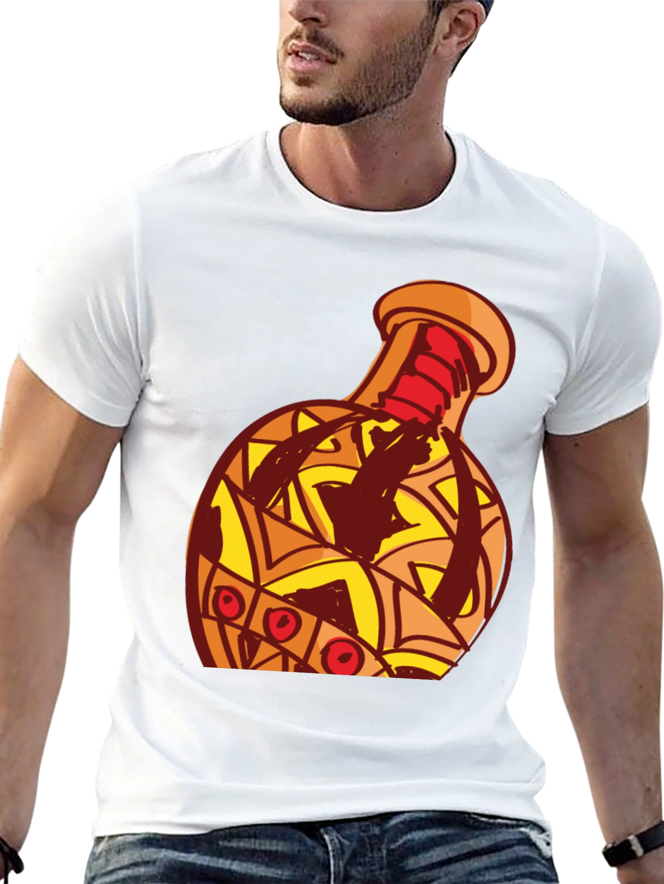Tribal Vase Graphic Tee