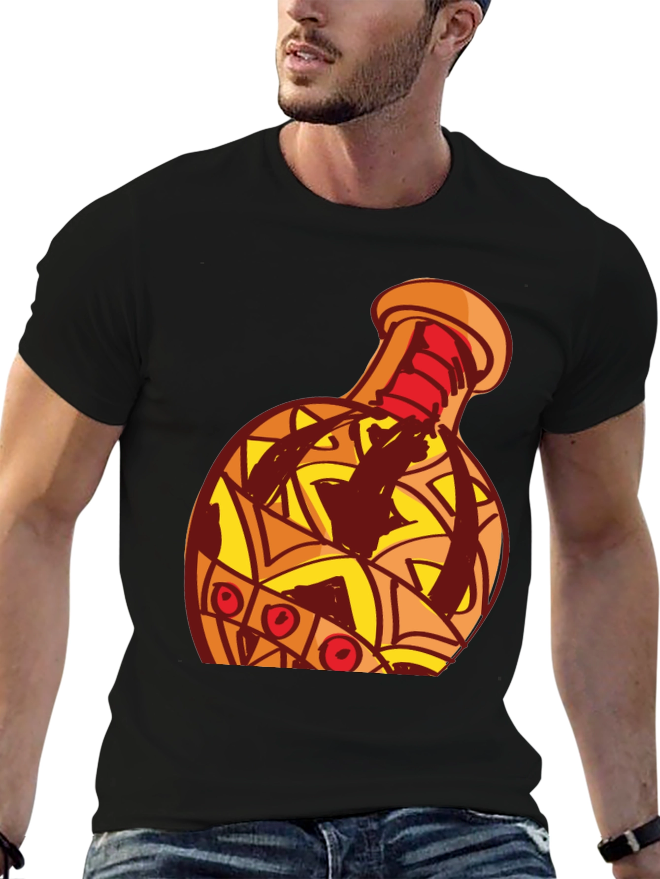 Tribal Vase Graphic Tee