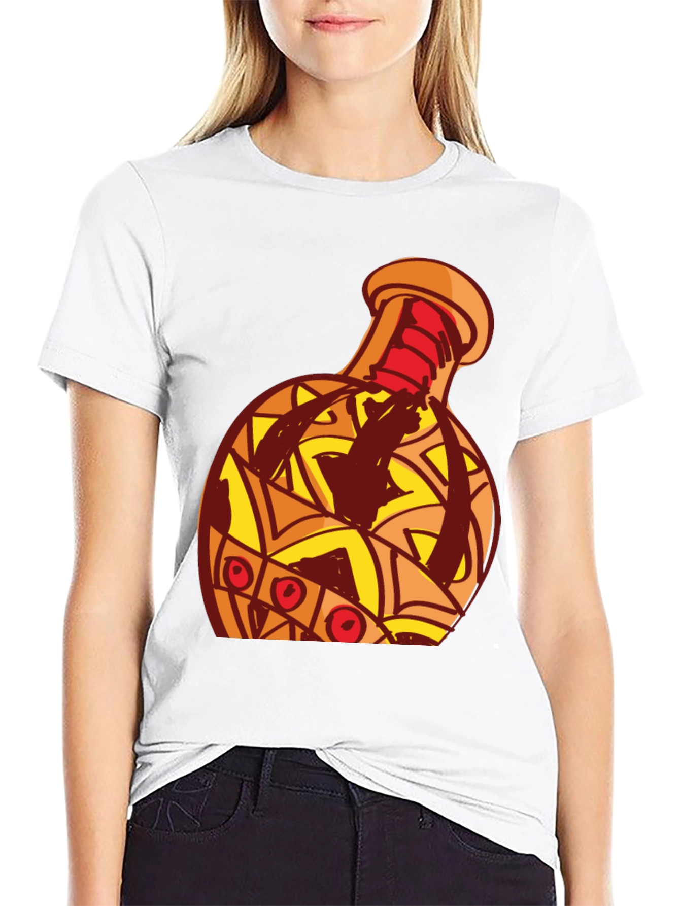 Tribal Vase Graphic Tee