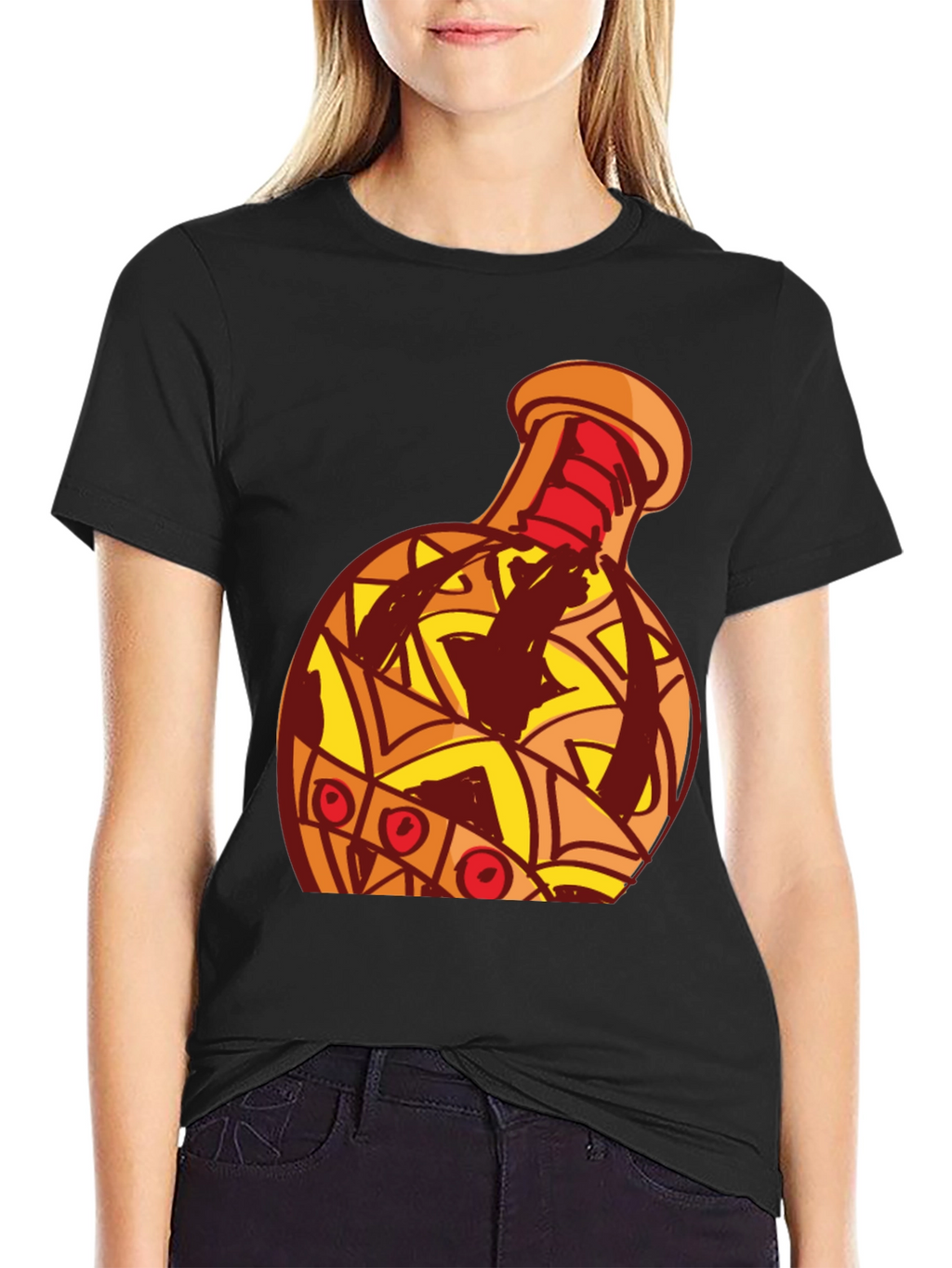 Tribal Vase Graphic Tee