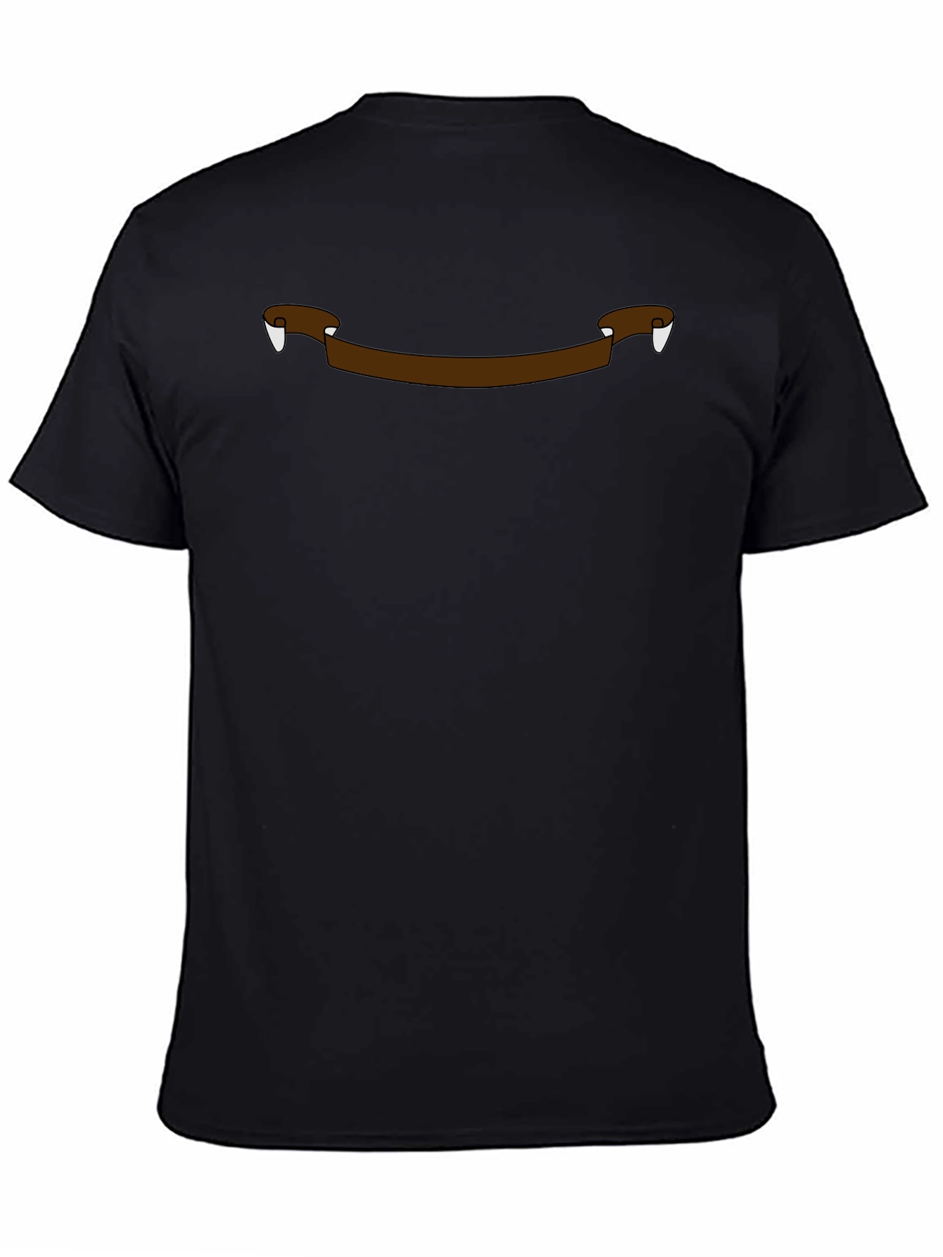 Vampire Fangs Banner Graphic Tee - Mens