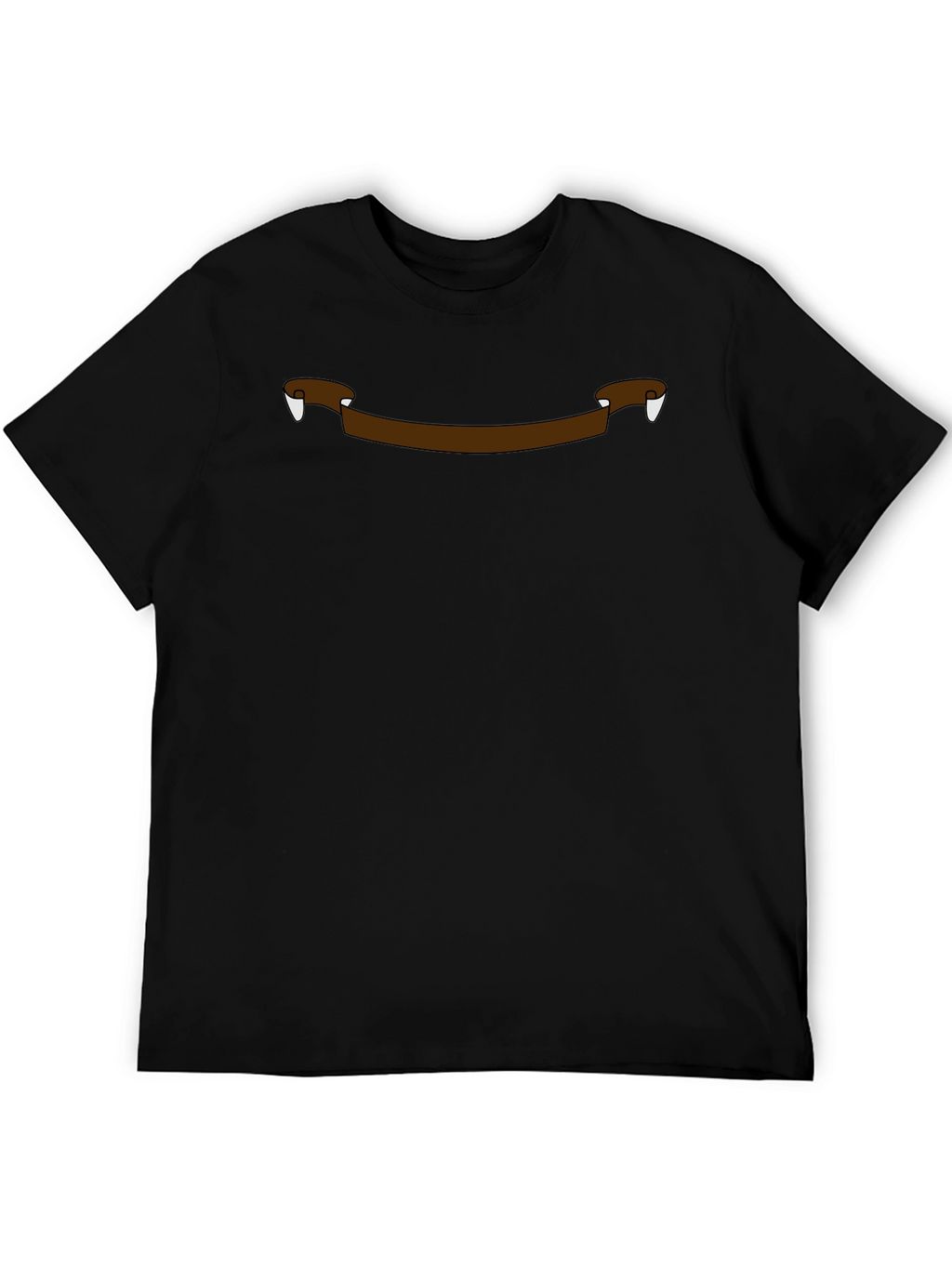 Vampire Fangs Banner Graphic Tee - Mens