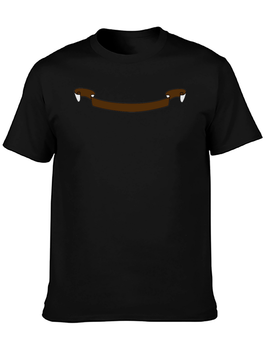 Vampire Fangs Banner Graphic Tee - Mens