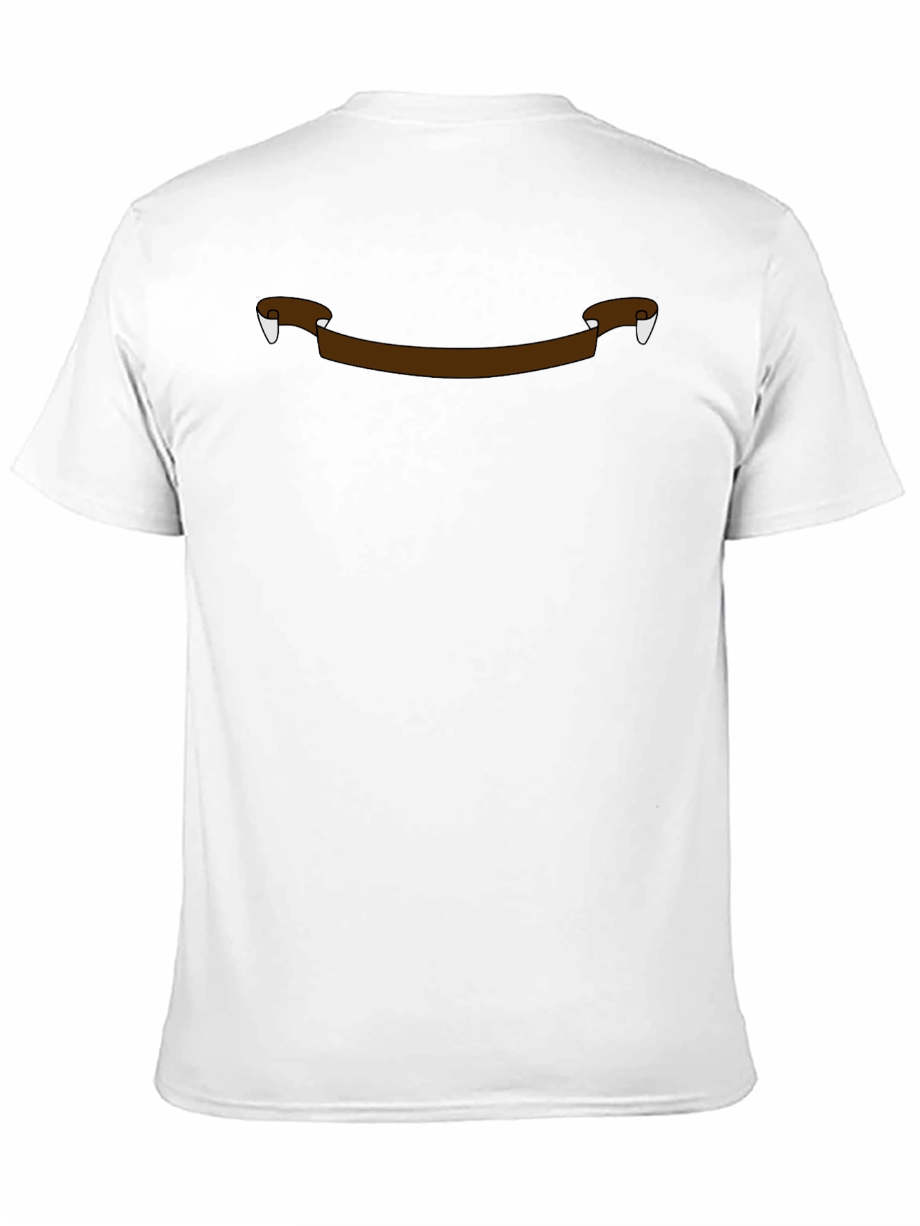 Vampire Fangs Banner Graphic Tee - Mens