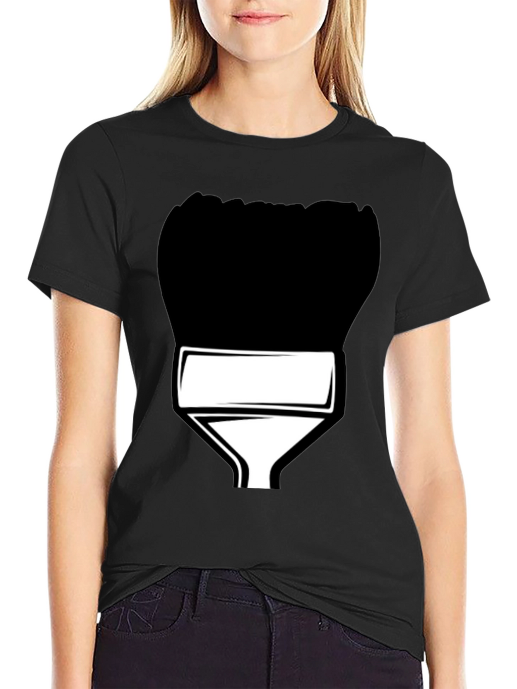 Paint Brush Graphic T-Shirt