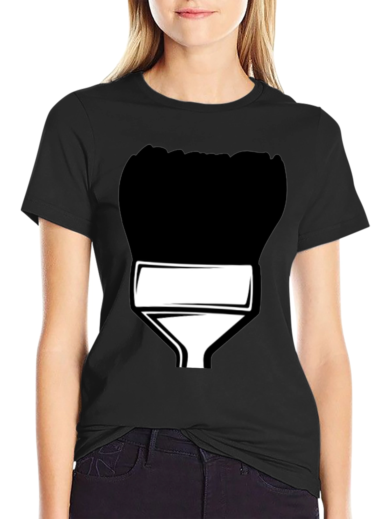 Paint Brush Graphic T-Shirt