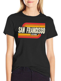 San Francisco Retro T-Shirt - California Graphic Tee