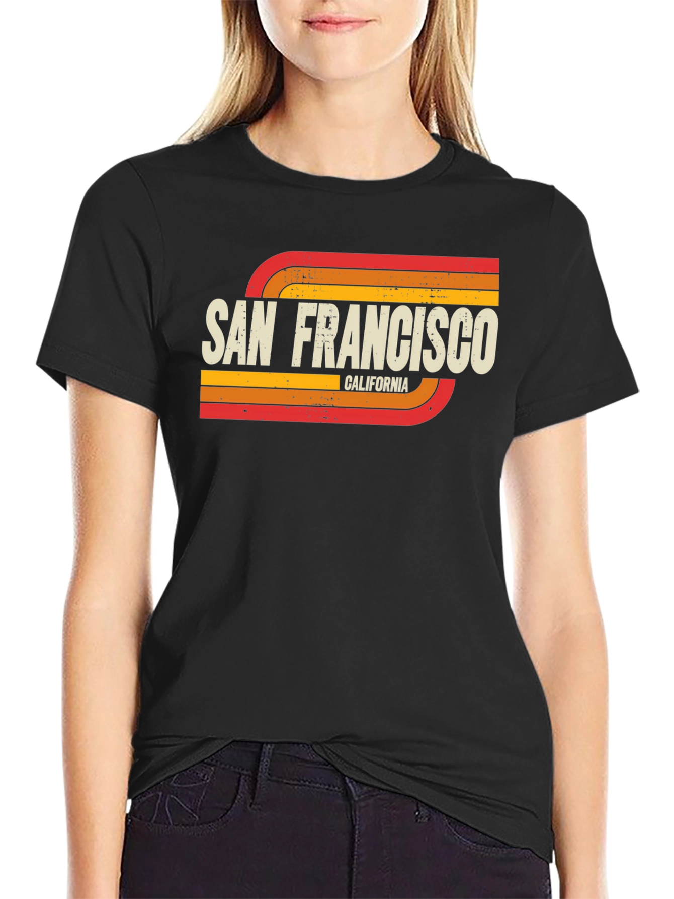 San Francisco Retro T-Shirt - California Graphic Tee