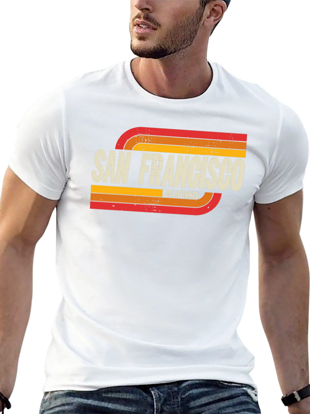 San Francisco Retro T-Shirt - California Graphic Tee