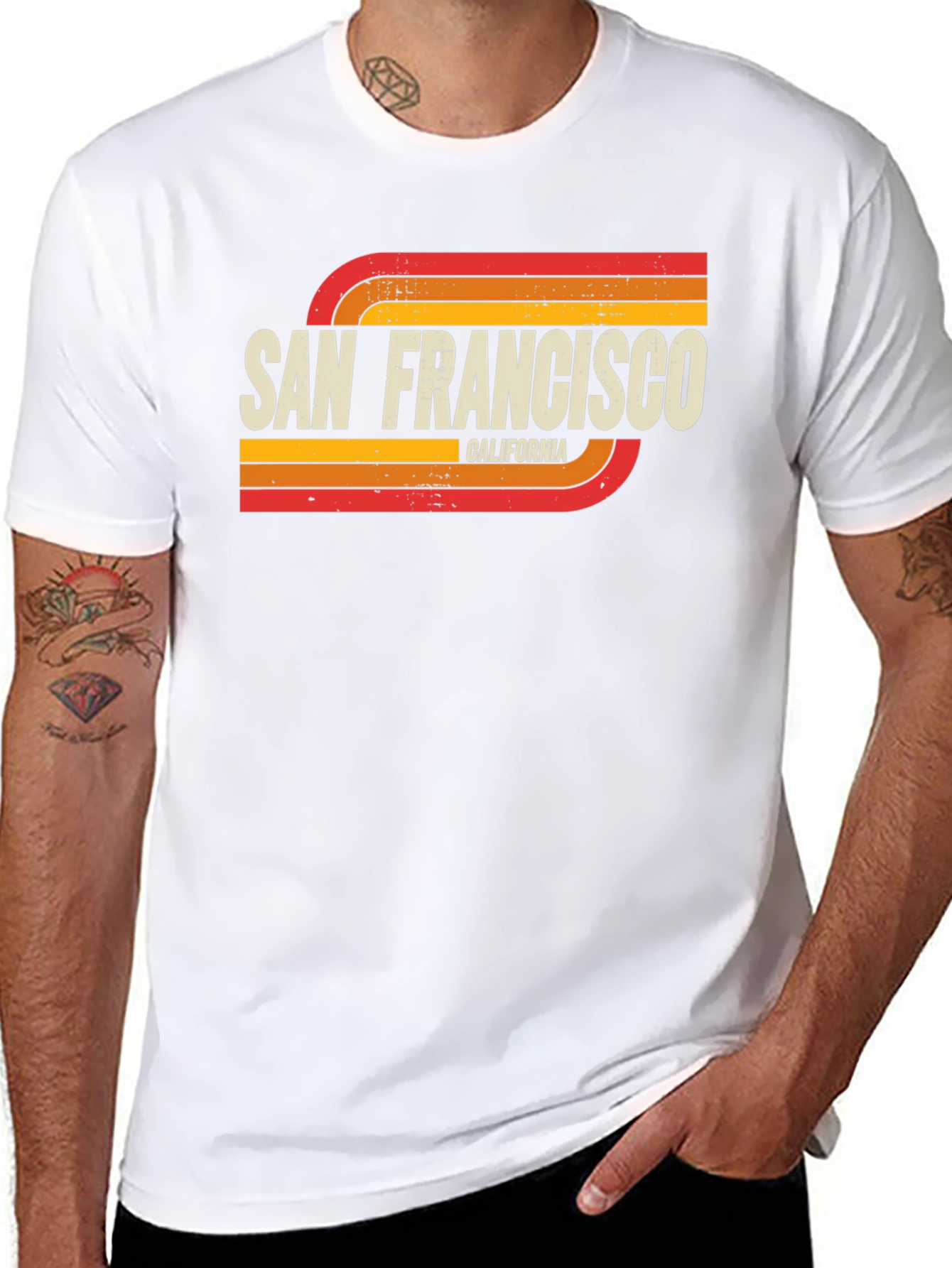 San Francisco Retro T-Shirt - California Graphic Tee
