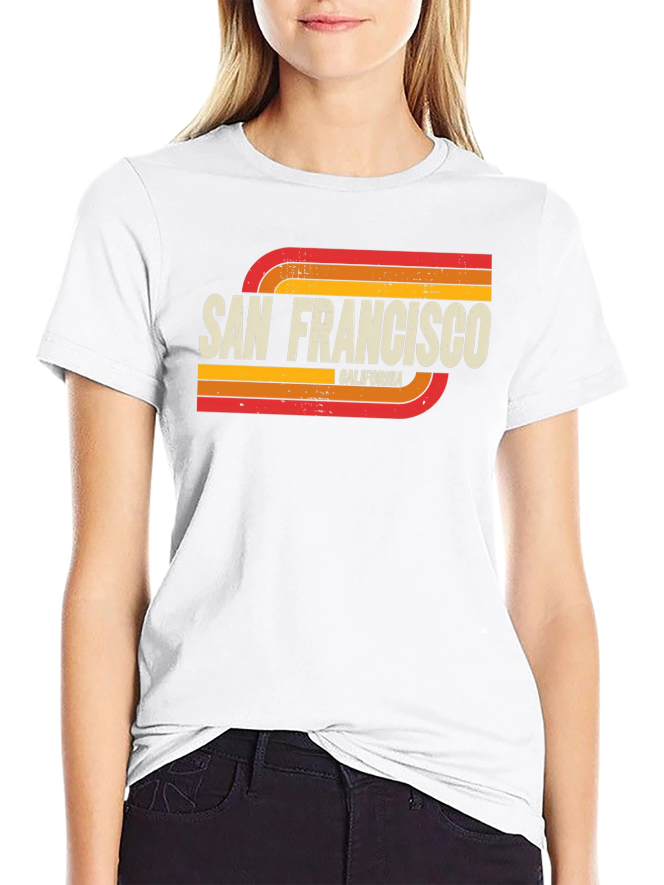 San Francisco Retro T-Shirt - California Graphic Tee