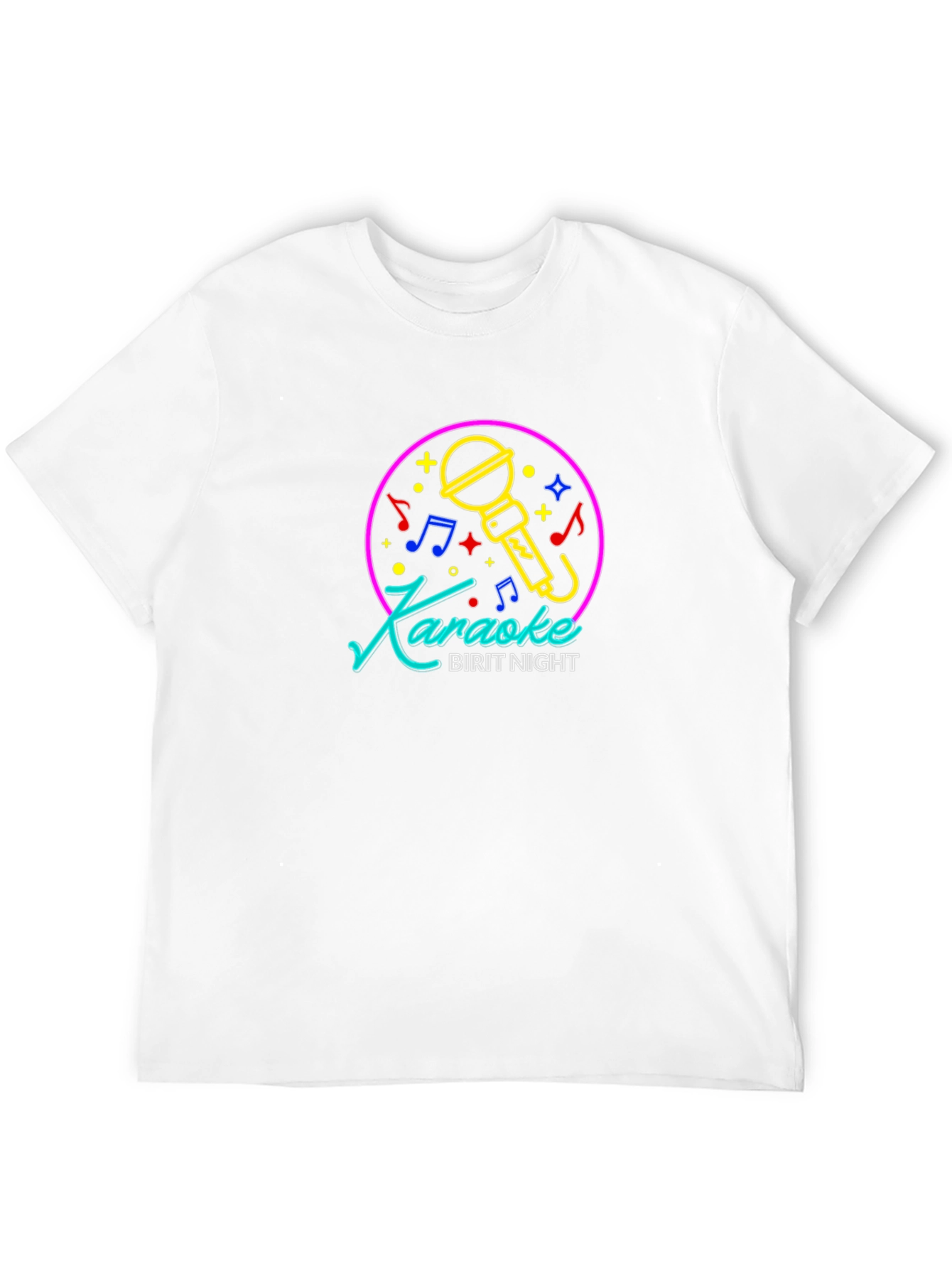 Karaoke Birit Night Black T-Shirt
