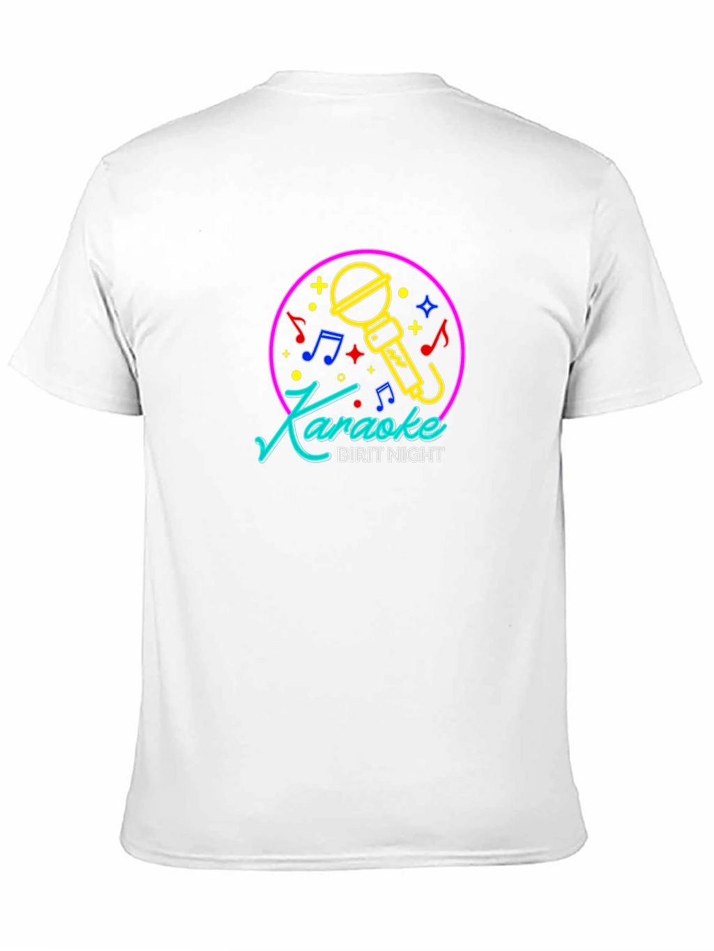 Karaoke Birit Night Black T-Shirt