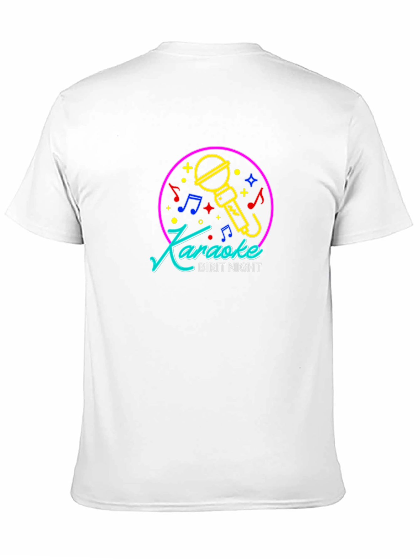 Karaoke Birit Night Black T-Shirt