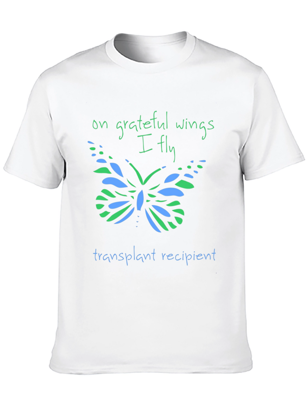 Grateful Wings Transplant Recipient T-Shirt