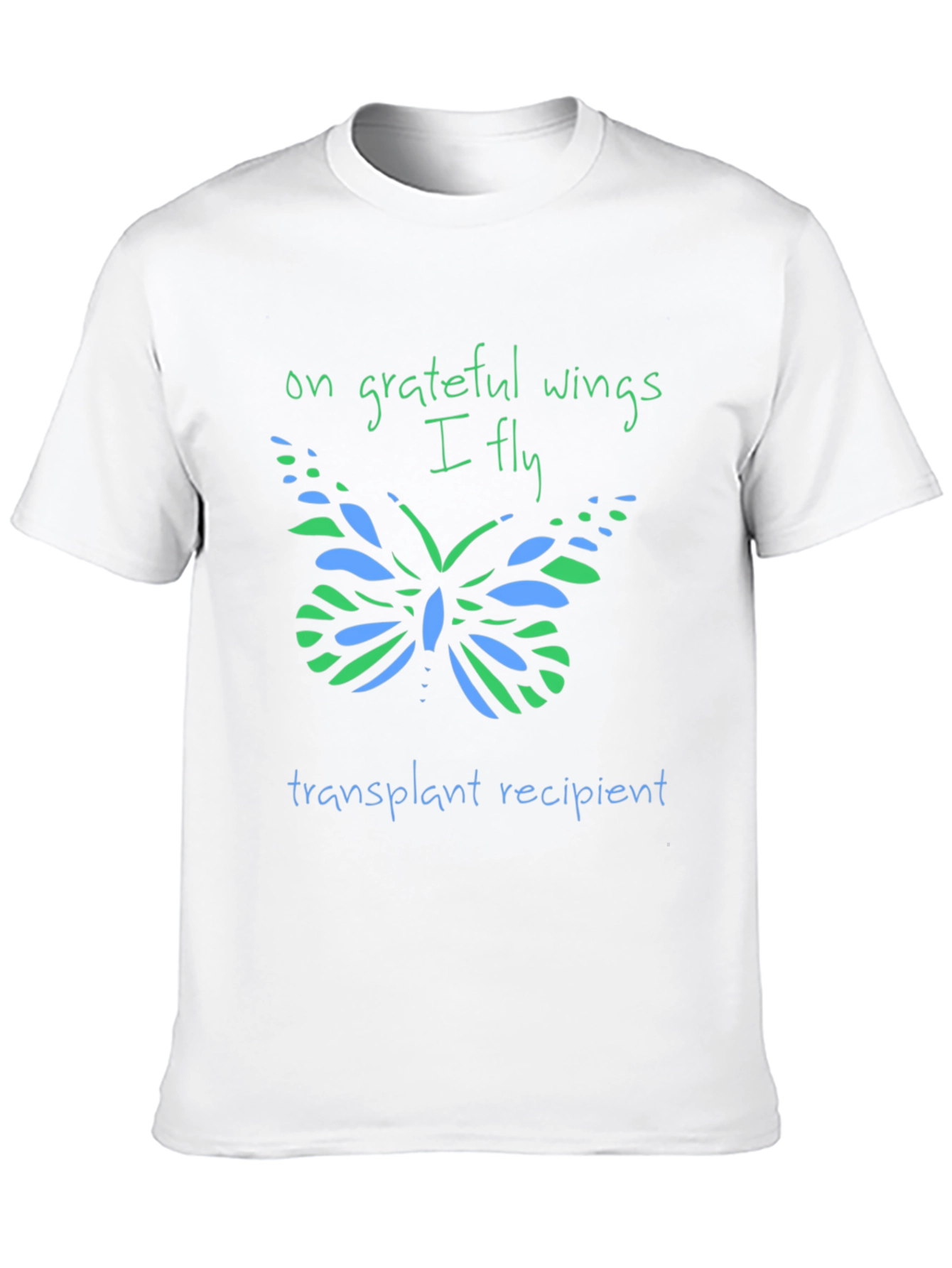 Grateful Wings Transplant Recipient T-Shirt