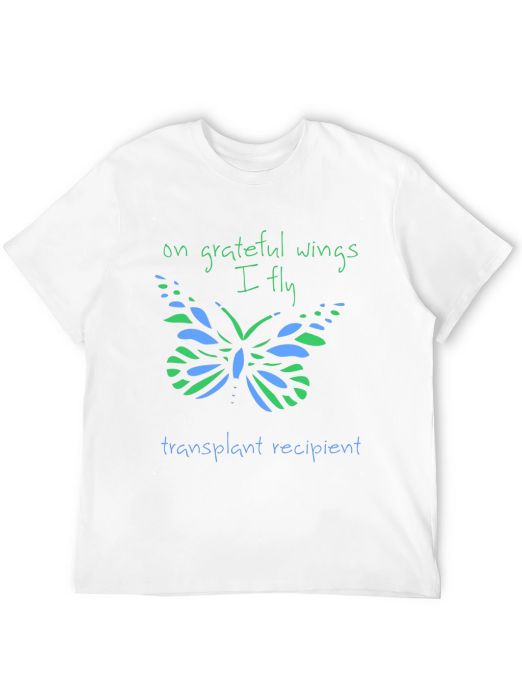 Grateful Wings Transplant Recipient T-Shirt