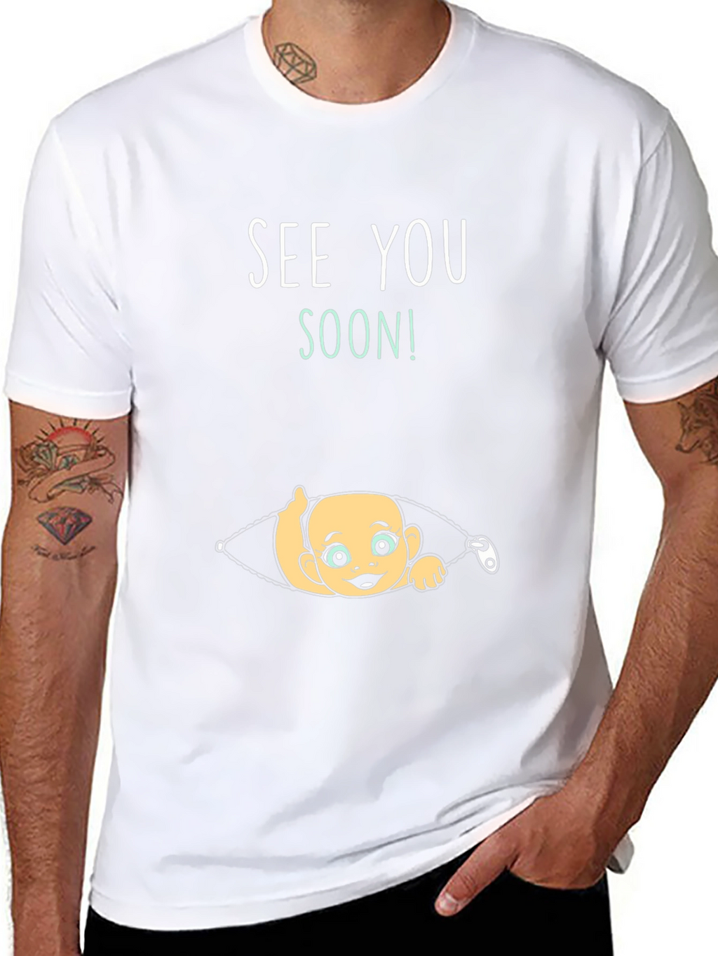 See You Soon Baby Peek T-Shirt