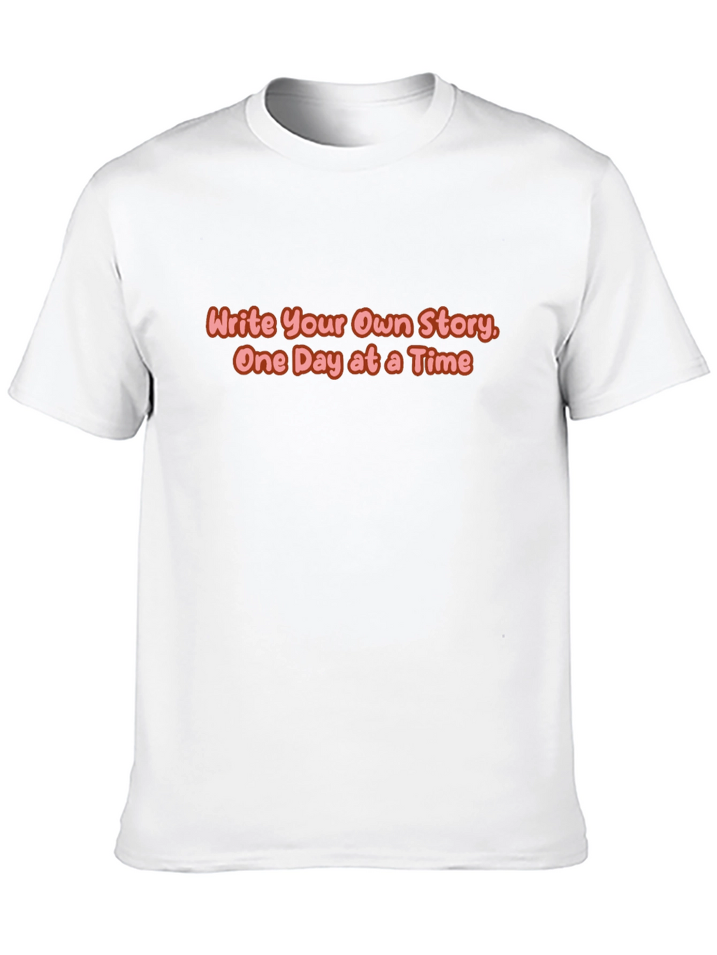 Inspirational Write Your Own Story Graphic T-Shirt