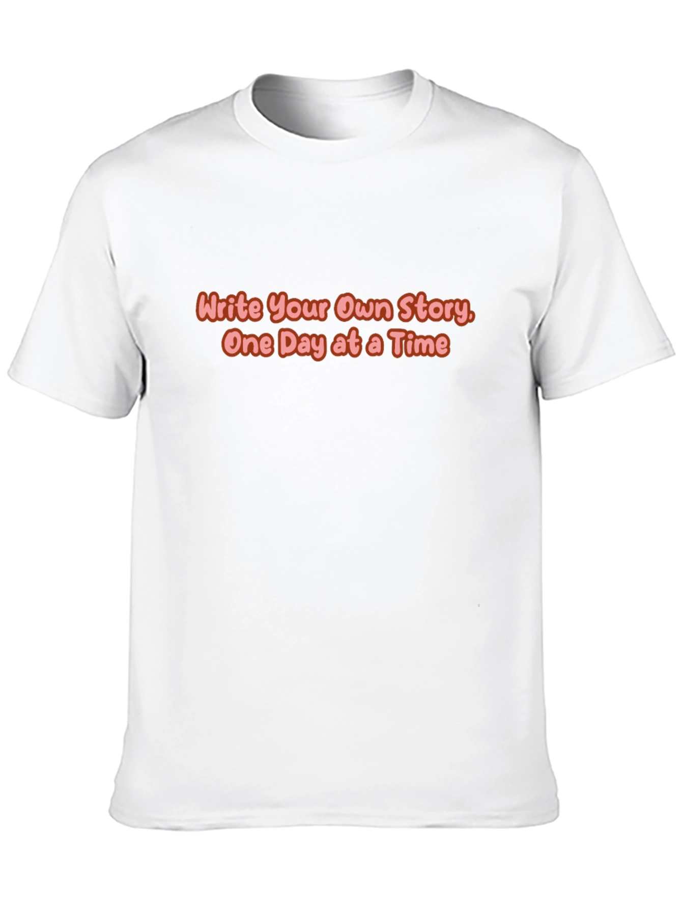 Inspirational Write Your Own Story Graphic T-Shirt