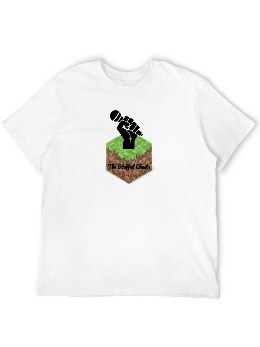 The Stuffed Chests Black Graphic Tee