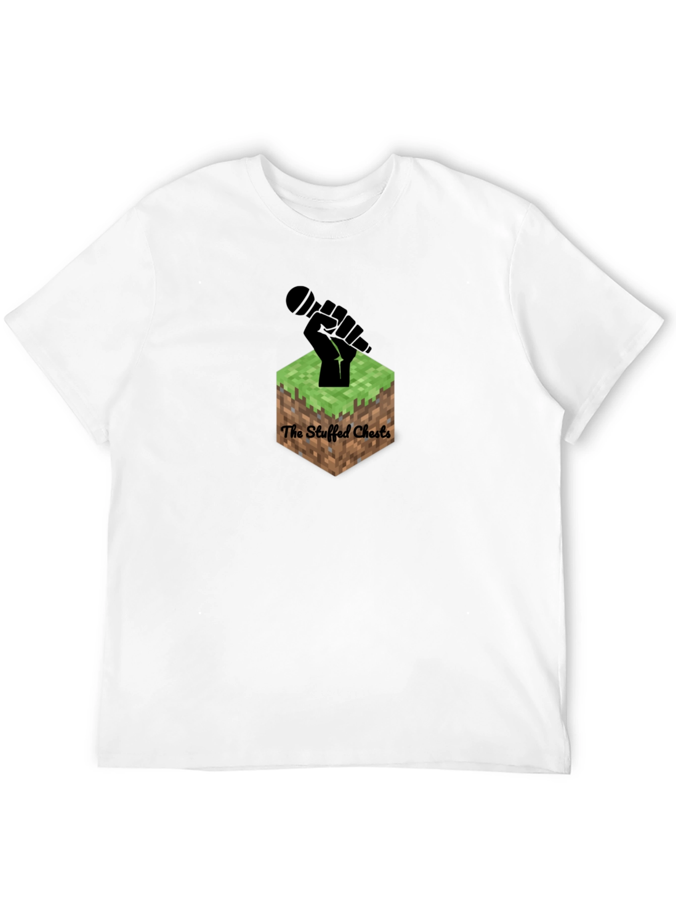 The Stuffed Chests Black Graphic Tee