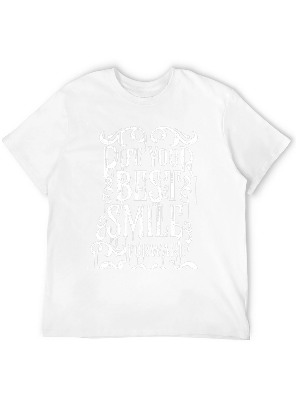 Put Your Best Smile Forward Black T-Shirt